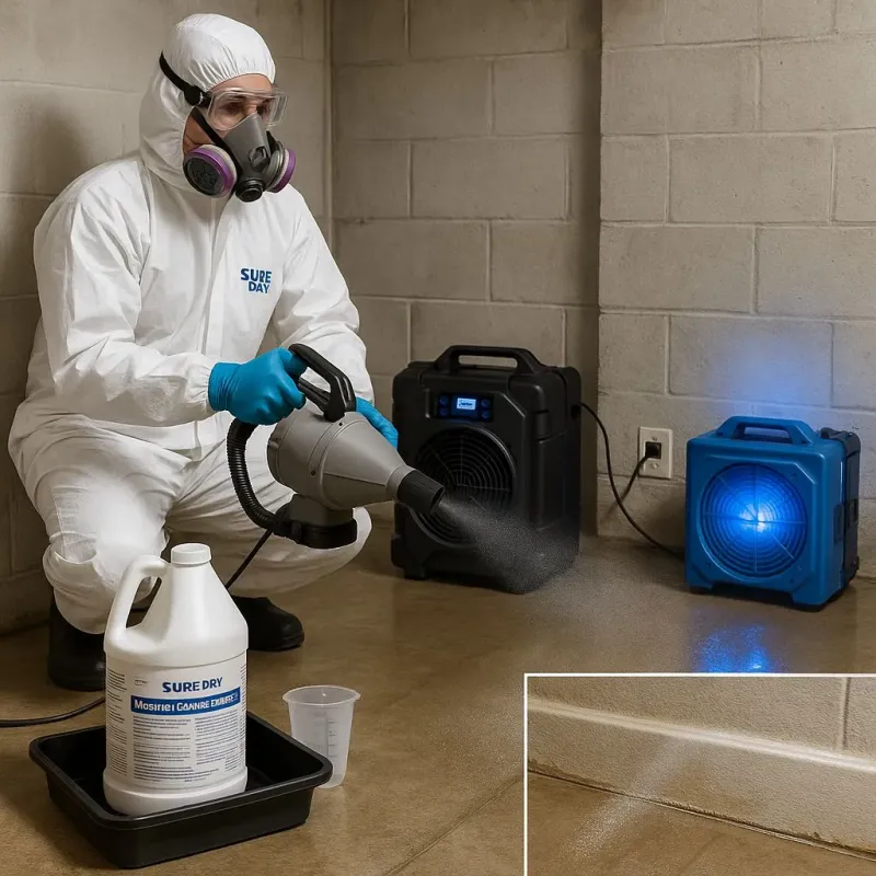 Sanitization and Odor Removal process in Long Lake, MN