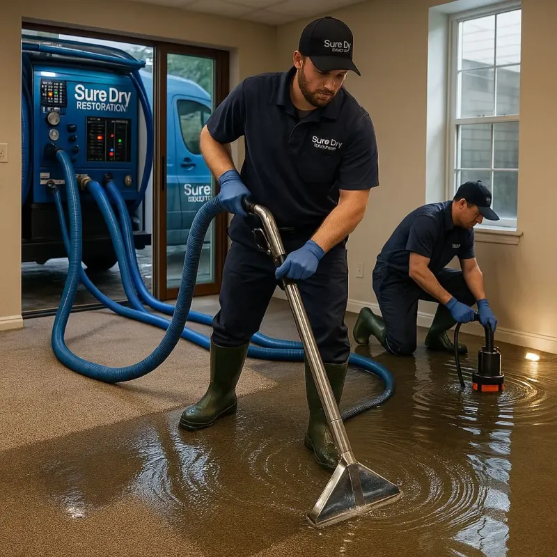 Water Extraction and Removal process in Long Lake, MN